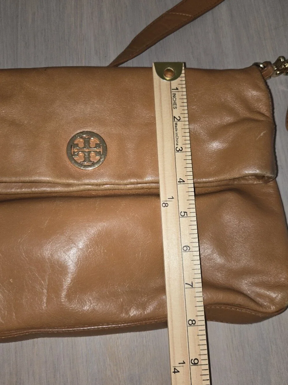 Tory Burch Vintage Dena Foldover Clutch Handbag